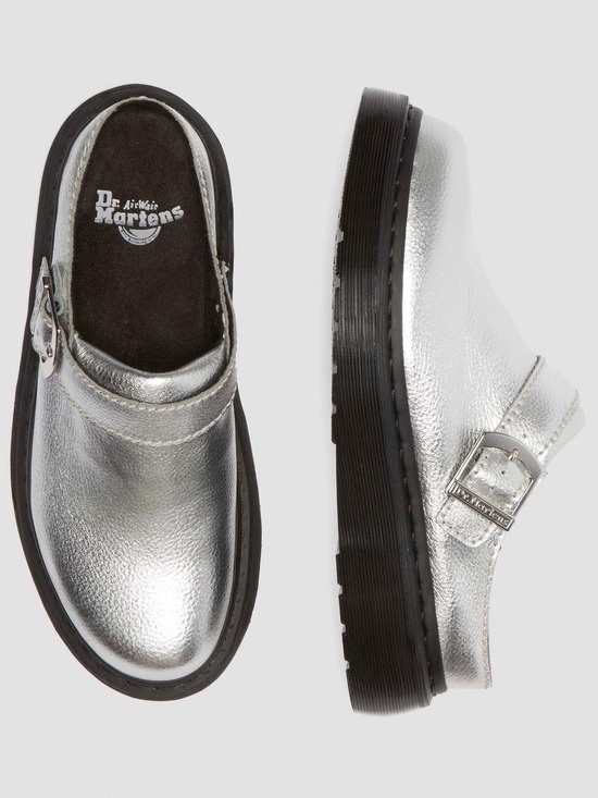 Dr. Martens Shoes - NEW Dr. Martens Laketen Slingback Mule | Metallic Tumble